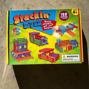 Stackin Stix. Great for kids! Super fun!Fun colors!